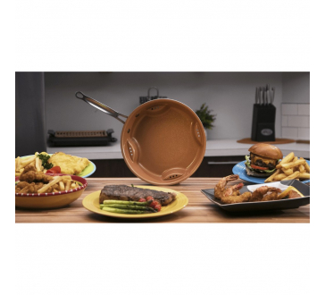 Keramická suchá DRY panvica Steel Air Fry Pan, 28cm