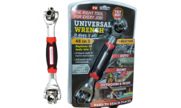 Nástrčný kľúč s otočnou hlavou - Universal Wrench 48v1