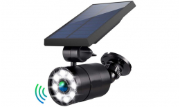 Solárna lampa so senzorom pohybu - bezdrôtová